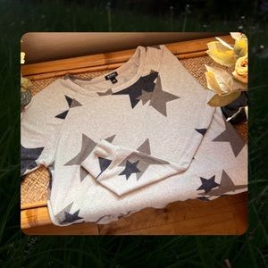 Tan Star Sweater